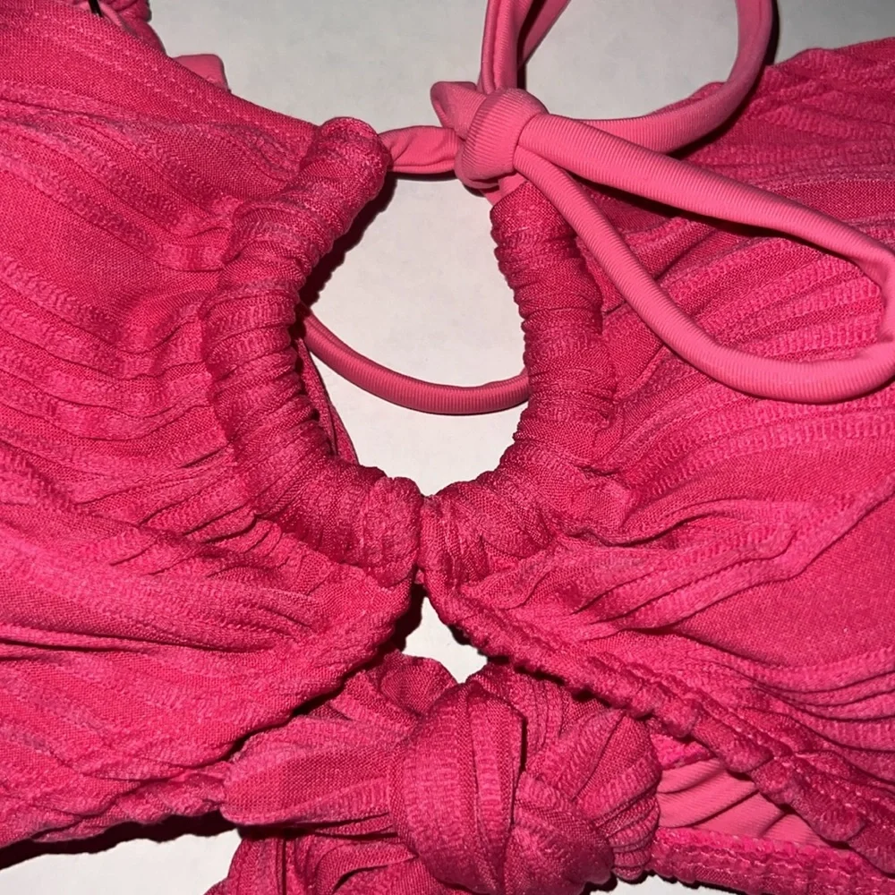 ,Pink Bikini Top -  ZAFUL.  Size L.  New with tag.